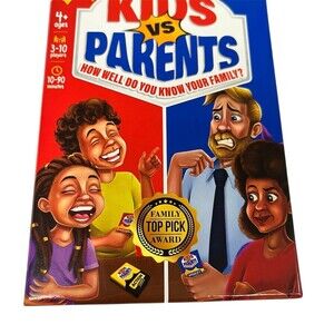 Kids vs Parents Family Card Game How Well Do You Know Your Family